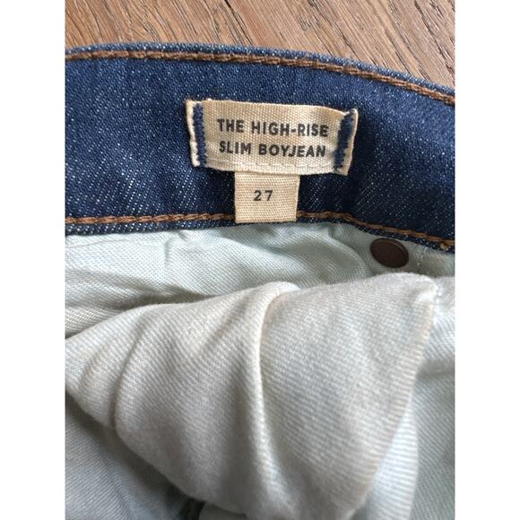 Madewell The High Rise Slim Boyjean 27 - Picture 5 of 8